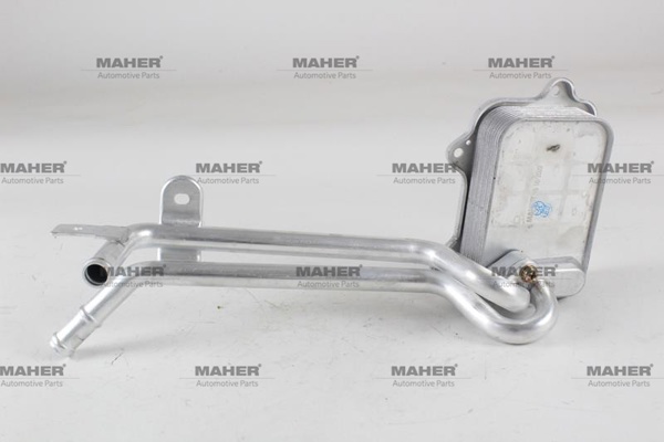 MAHER 17202 | Yağ Soğutucusu Golf5 / Golf6 / Passat / A3 04-12 Caxa-Cava-Bmy-Blg-Bag-Blf-Blp 1.4 TSI-1.6 FSI (Borulu)