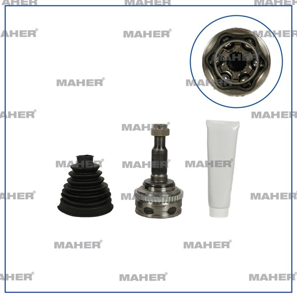MAHER 17917 | Aks Kafası Dış Lacetti 06-12 / ABS li 47 Diş 33X22x52x147