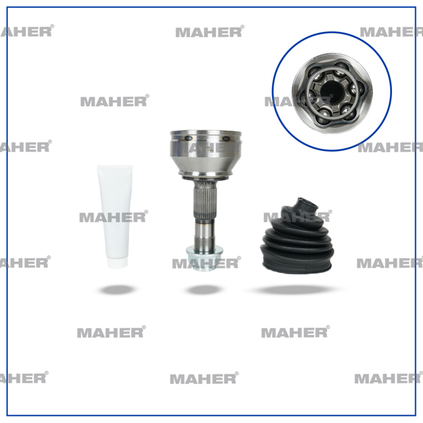 MAHER 17931 | Aks Kafası Dış Ducato 06-14 / Jumper III 06-14 / Boxer III 06-14 / Dıştan Segmanlı 35X29x71.5X198