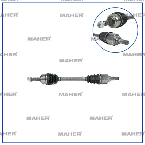 MAHER 18203 | Aks Komple Ön Dokker 12= / Lodgy 12= / Sol 1.5 DCI M-T 651mm