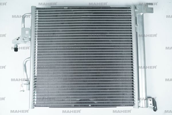MAHER 18879 | Radyatör Klima Astra H 04-10 1.3 CDTI-1.9Cdtı Kısa Tip 390X390x16mm Brazing