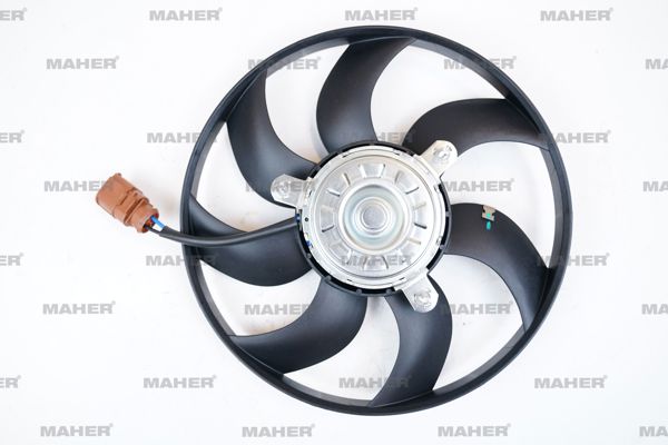 MAHER 19146 | Fan Radyatör Golf5 / Golf6 / Jetta / A3 / Caddy / Leon 04-12 1.4-1.6-1.9 TDI Sağ 160W 296mm