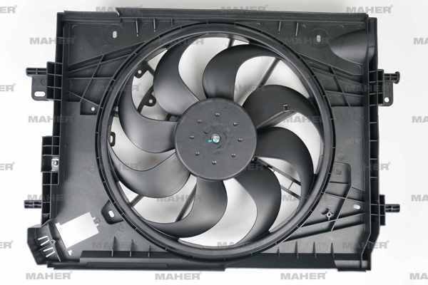MAHER 19190 | Fan Radyatör Dokker 12= / Logan II 12= / Sandero II 13= / Captur 13= / Clio IV 12= / Lodgy 12= / 0.9 TCE-1.2 TCE-1.5 DCI-1.6-1.2 16V Davlumbazlı