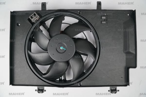 MAHER 19213 | Fan Radyatör Fiesta VI 08-12 / B-Max 12= / Courıer 1.25-1.4-1.4 TDCI-1.5 TDCI-1.6 TDCI-1.6 Davlumbazlı + Ac Kırmızı Soket