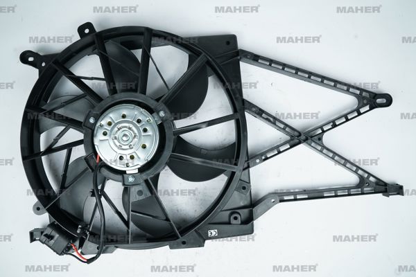 MAHER 19226 | Fan Radyatör Astra G 98-05 / Zafira A 99-05 / 1.4 16V-1.6 16V-1.7 Dtı-2.0 16V Davlumbazlı