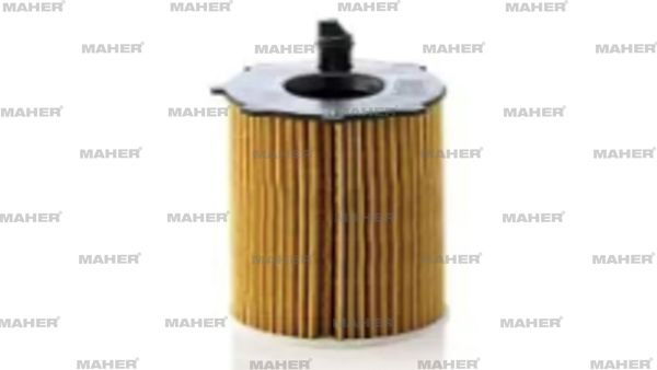 MAHER 19758 | Yağ Filtresi 206 / 307 / 308 / 407 / C3 / C4 / Fiesta 02= 1.4 HDI-1.6 HDI / Opel Crossland X 1.6D