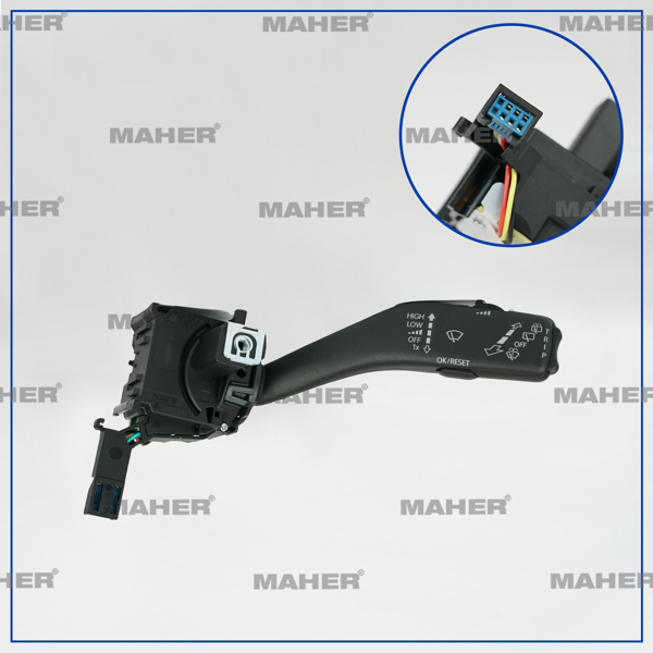 MAHER 22890 | Kol Cam Silgi Kumanda Golf5 / Jetta / Passat / Caddy / Leon 04-09 (Yol Bilgisayarlı)