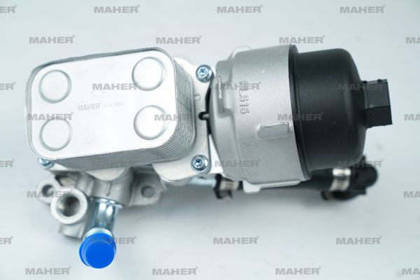 MAHER 23066 | Yağ Soğutucusu Komple Mondeo / Focus / Kuga / C4 / C5 / 407 / 508 / S40 / V50 10= 2.0 TDCI TDCI