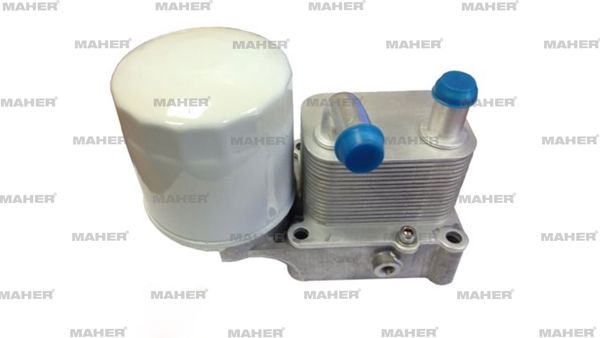 MAHER 23092 | Yağ Soğutucusu Connect 02-14 1.8 TDCI 75 Ps Komple Atom Filtreli Çap 8 mm