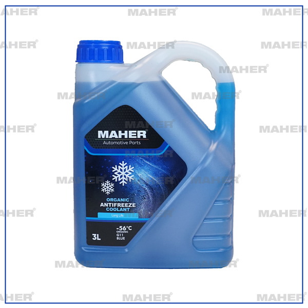 MAHER 23516 | Antifriz Mavi Seri İnorganik-56° 3 Litre | 6 Adet