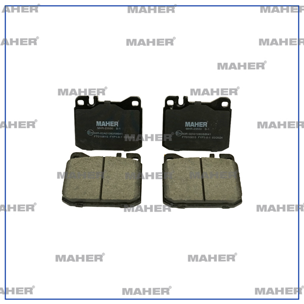 MAHER 23550 | Fren Balata Mercedes 77-85 W123 200 Seri Ön 15mm