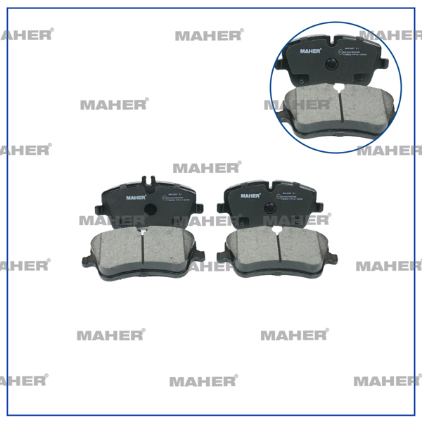 MAHER 23557 | Fren Balata Mercedes 00-06 W203 C Seri / Mercedes 04-11 R171 Slk Seri Ön