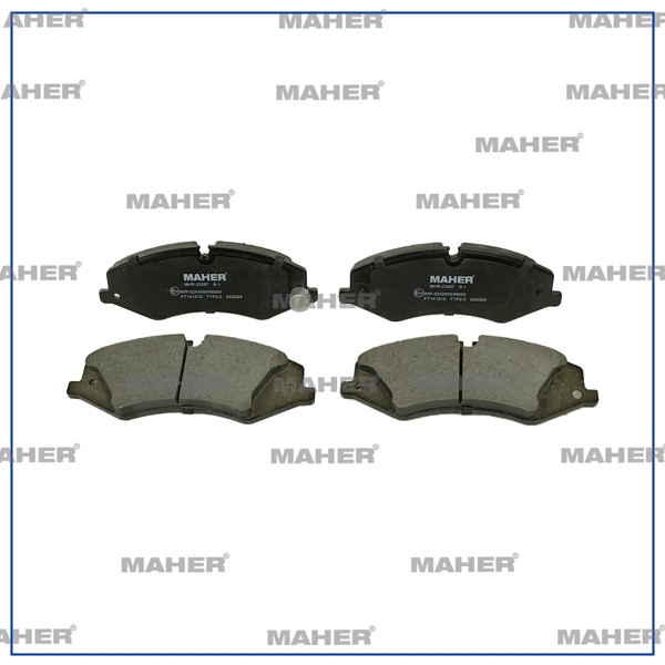 MAHER 23587 | Fren Balata Discovery IV 10= 4X4 Ön 18.70mm