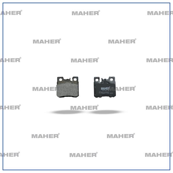 MAHER 23595 | Fren Balata Mercedes 93-00 W202 C Seri Arka Çift Delik
