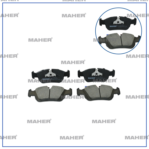 MAHER 23623 | Fren Balata BMW 3 Seri 90-98 E36 Ön 17.50mm