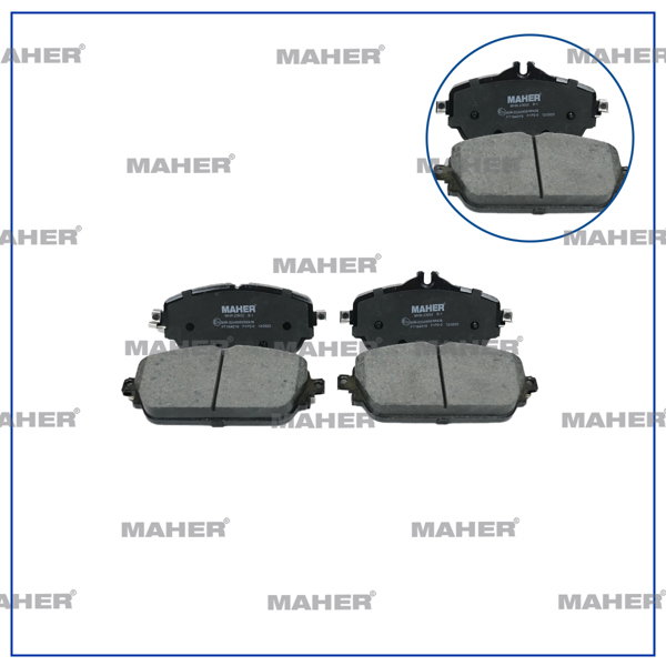 MAHER 23652 | Fren Balata Mercedes 14= W205 C Seri Ön 144mm