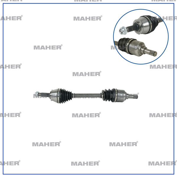 MAHER 25275 | Aks Komple Ön Palio 96-05 / Albea 03-07 / Sol 1.4 595mm