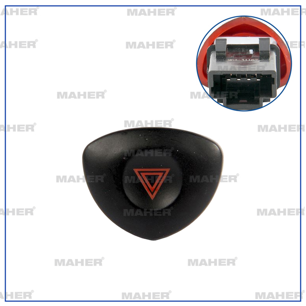 MAHER 26400 | Anahtar Dörtlü Clio III / Kango 07= 4 Pin