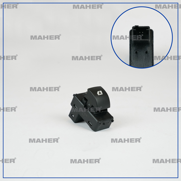 MAHER 26446 | Düğme Cam Açma Partner Tepee / Berlingo III (Tekli) Sağ