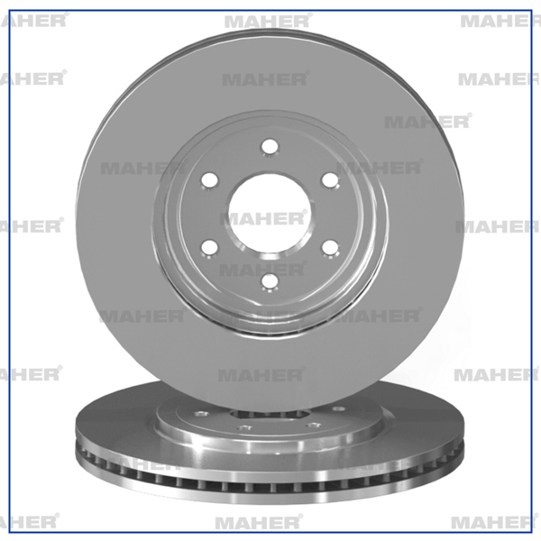 MAHER 28648 | Fren Diski Navara 06-15 D40 Pıckup / Pathfinder 06-15 R51 / Ön Havalı 320-6 | 2 Adet