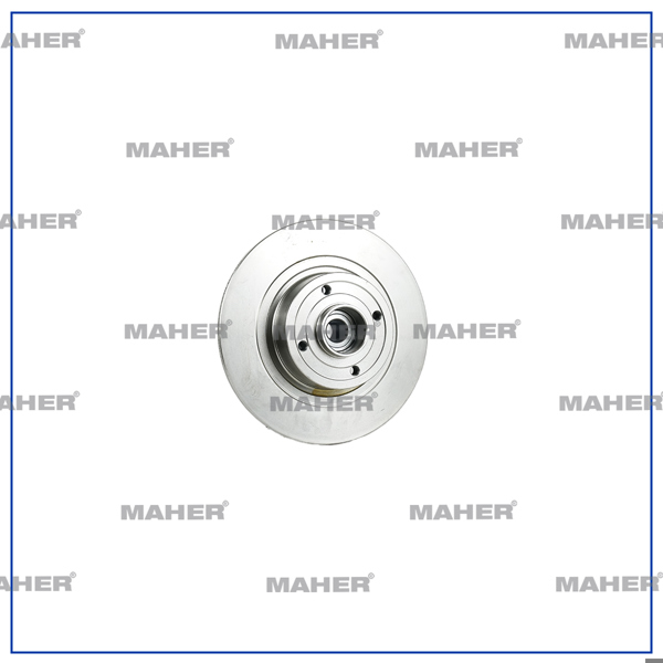 MAHER 28658 | Fren Diski Megane II 03-09 Sw / Scenic II 03-09 Arka Düz Rulmanlı 270-4