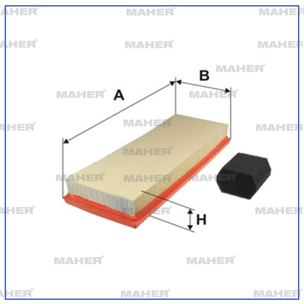 MAHER 30279 | Hava Filtresi 208 / 308 / 2008 / C3 / C4 / Combo E Crossland X Grandland X 13= 1.2