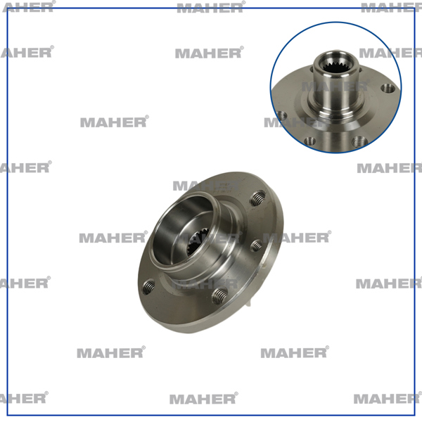 MAHER 31672 | Teker Poryası R19 / Clio II / Symbol 1.5 DCI Ön Rulmansız