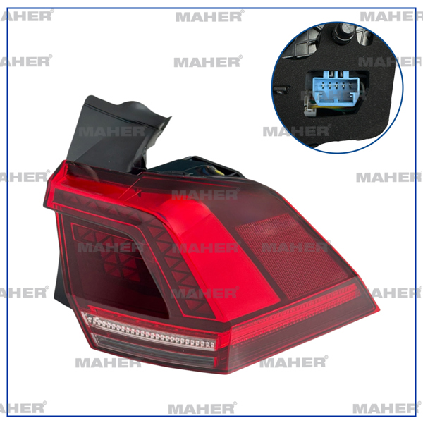 MAHER 35046 | Stop Lambası Tiguan 16-20 Dış Sağ Led Hıghlıne