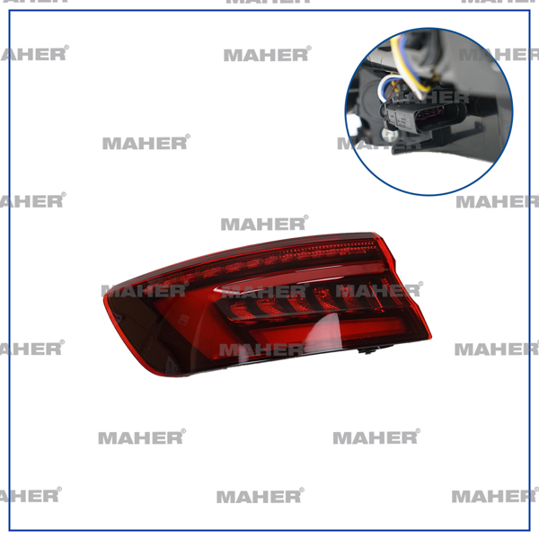 MAHER 36173 | Stop Lambası A4 15-17 Ledli Dış Sol