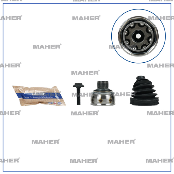 MAHER 37061 | Aks Kafası Dış A4 / A5 / A6 / Q7 16=
