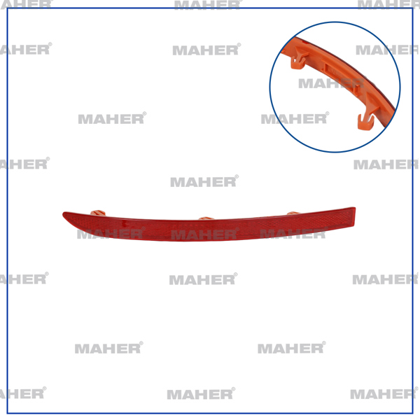 MAHER 37440 | Reflektor Tampon Tiguan 08-16 Arka Sol