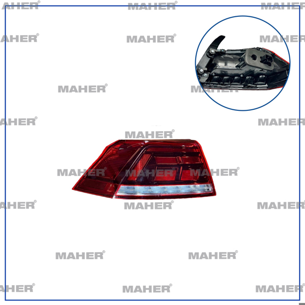 MAHER 38441 | Stop Lambası Passat 20= Led Dış Sol