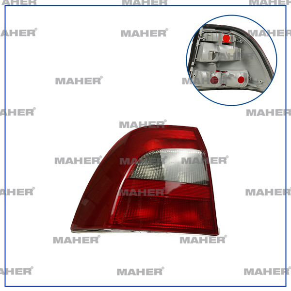 MAHER 38601 | Stop Lambası Vectra B (Makyajlı) 99= Sağ
