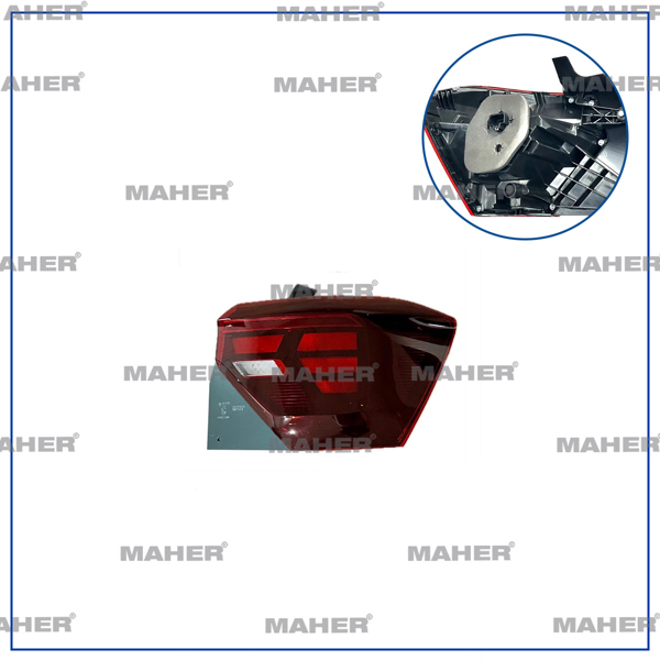 MAHER 38673 | Stop Lambası Polo 21-23 Dış Sağ