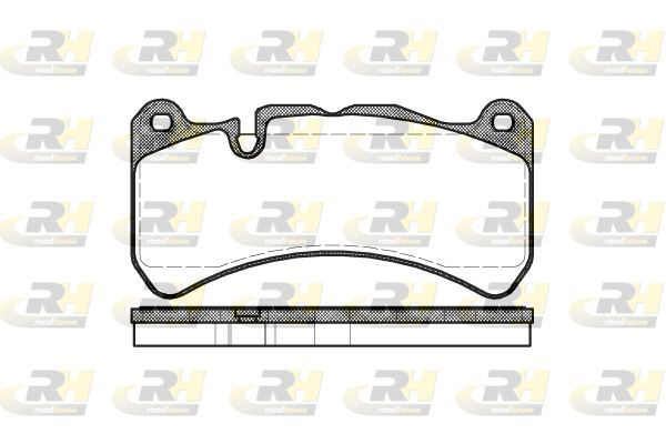 ROADHOUSE 21192.00 | Fren Balatası CLK Coupe Cabrio C209 A209 06 02