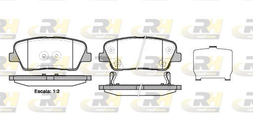ROADHOUSE 21274.02 | Fren Balatası Genesıs Coupe 01 08 -