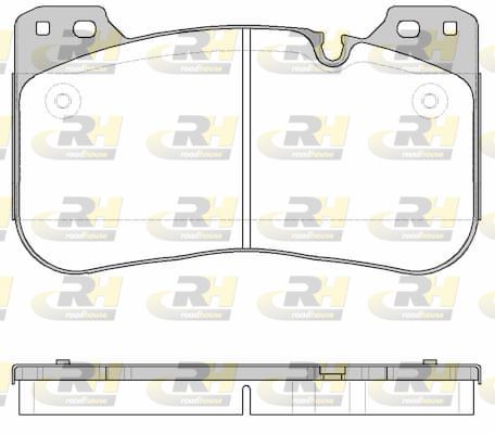 ROADHOUSE 21834.00 | Fren Balatası Ön BMW 5 (G30, F90) M5, 8 Cabrio (G14, F91, F92) M8 19 >