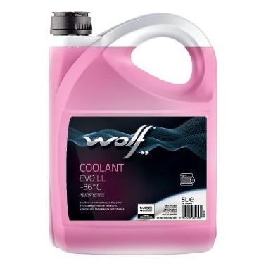 WOLF 1052661 | Antifriz Evo Ll-36°C 5L Kullanıma Hazır Pembe