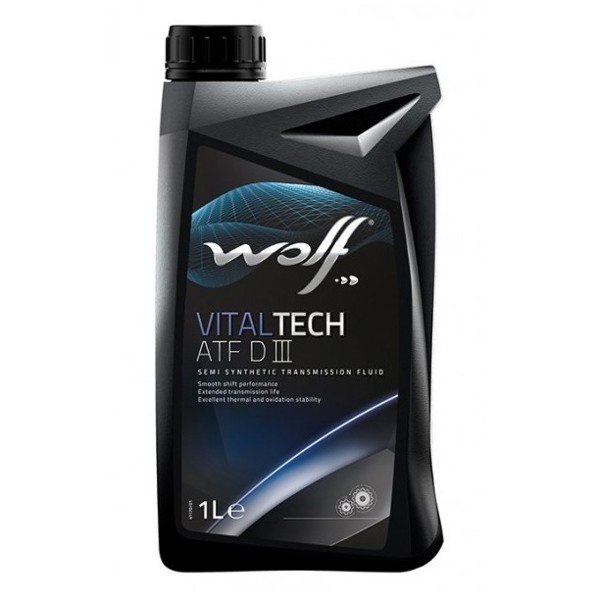 WOLF 8305306 | Otomatik Şanzıman Yağı Atf Dııı Dexron III & Dexron II E & Mb-236.10 Kırmızı 1L
