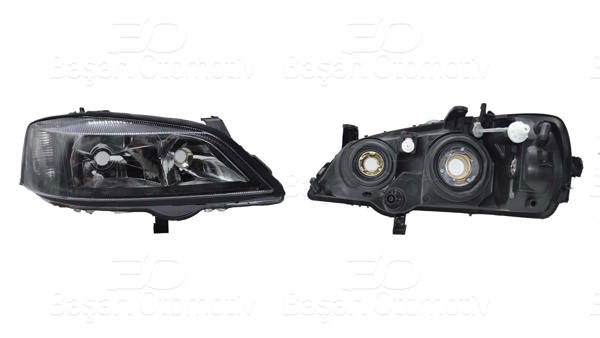 WISCO 2243044-00 | Far Sağ Siyah Opel Astra G 98 >