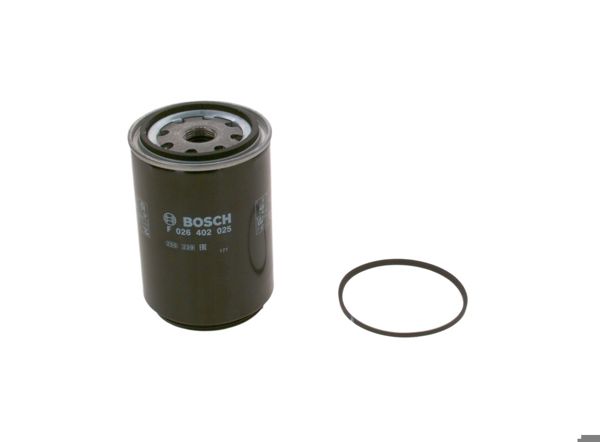 BOSCH F026402025 | Yakıt Filtresi Dizel Volvo Fh 12 93= > , Scania P,G,R,T G 230 07= > , P 230 07= > , R 230 05= > , P 250 12= > , G 270 04= > , P 270 06= > , R 270 06= > , P 310 04= > , R310 04= > , Daf Xf 95 02-06, Cf 65 Fa 01-13, Cf 75 Fa 98-00, Cf 85 Fac-Fad 98-00