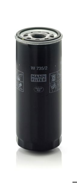 MANN W735-2 | Yağ Filtresi Audi A6 3.7 99-05, 3.7 Quattro 99-05, S6 Quattro 99-05