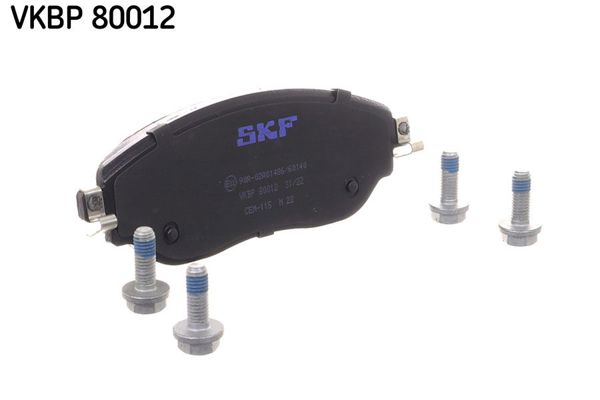 SKF VKBP80012 | Fren Balatası Ön Renault Traffic III 1.6 DCI 14= >