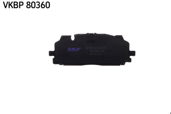 SKF VKBP80360 | Fren Balatası Ön Audi Q7 2.0 Tfsi Quattro 15= > , 3.0 Tfsi Quattro 15-19, 3.0 TDI Quattro 15-19, Sq7 TDI Quattro 16-19