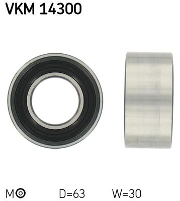 SKF VKM14300 | Triger Gergi Rulmanı 63X30 Ford Transit 2.4 D 77-86, 2.4 D 77-85