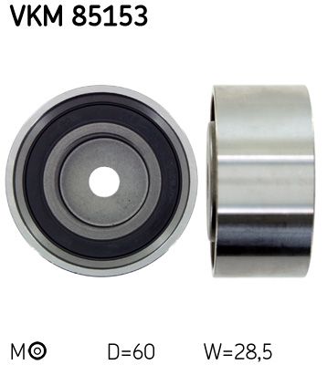 SKF VKM85153 | Gergi Rulmanı Triger Rulmanı 60mm Hyundai Accent 1.5 95-05, Kia Ceed 2.0 06-12