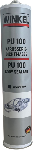 WINKEL 130341 | Pu100 Karoser Mastiği Siyah 282 Mlx12