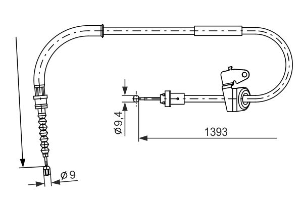 BOSCH 1987482227 | Fren Teli