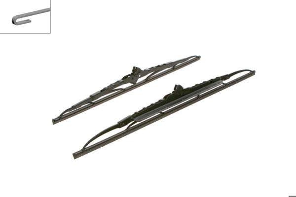 BOSCH 3397118403 | Twin Rüzgarlıklı Silecek Seti-[530 / 450 mm]
