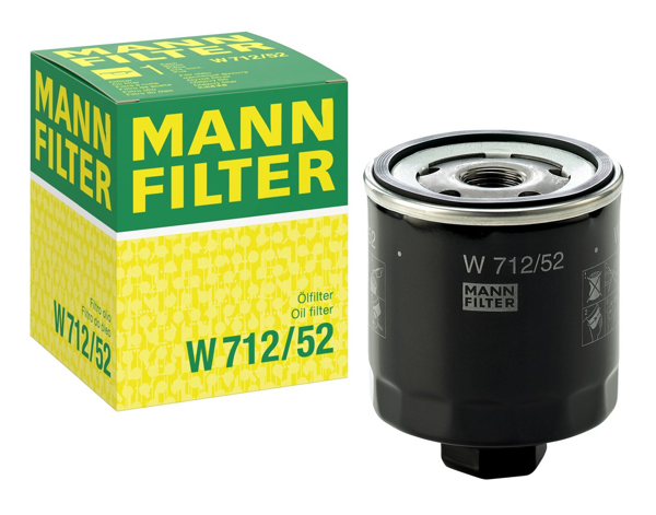 MANN W712-52 | Volkswagen Polo 2003-2005 Model Arası 1.4 BBY Motor Yağ Filtresi